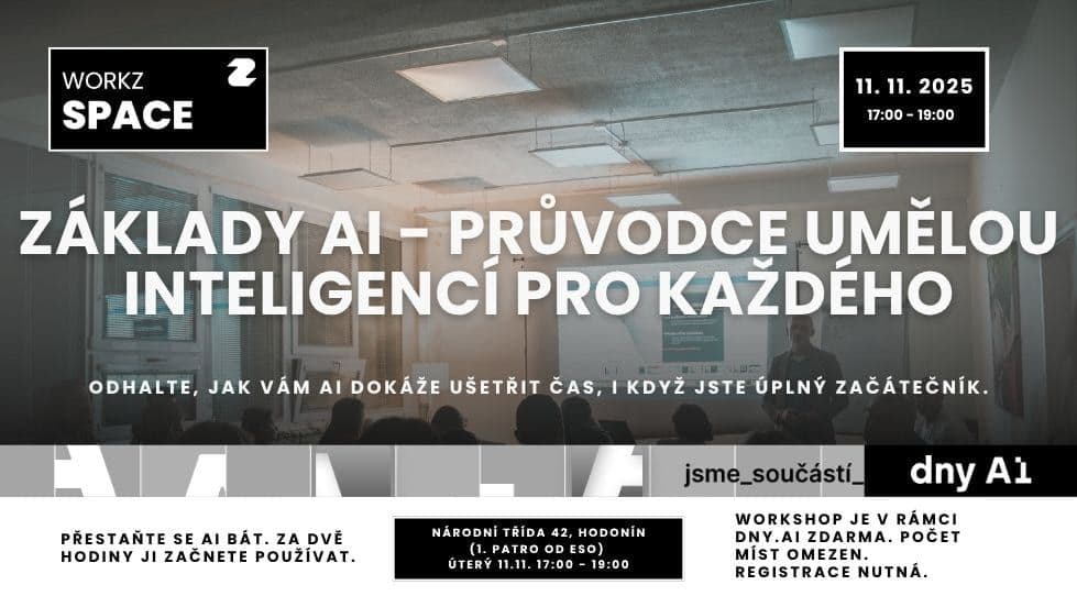 Základy AI - Průvodce umělou inteligencí pro každého | 11.11.2025